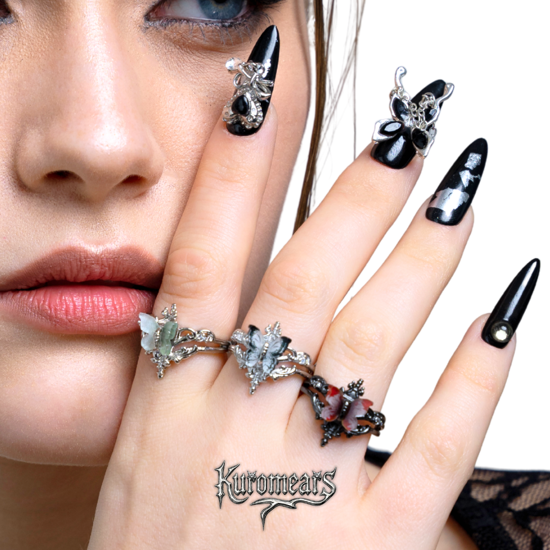 Winx Bundle - Winx Necklace, Mothveil Rings, Nyxwing Hook