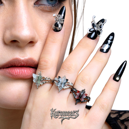 Winx Bundle - Winx Necklace, Mothveil Rings, Nyxwing Hook